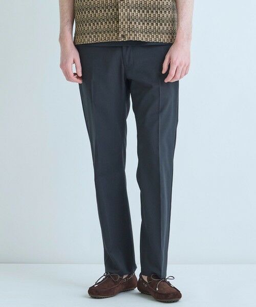 MEN'S BIGI / メンズビギ スラックス・ドレスパンツ | SMART MERINOウールトロピカル/グレンチェック パンツ＜防シワ＞＜軽量＞＜ストレッチ＞ | 詳細1