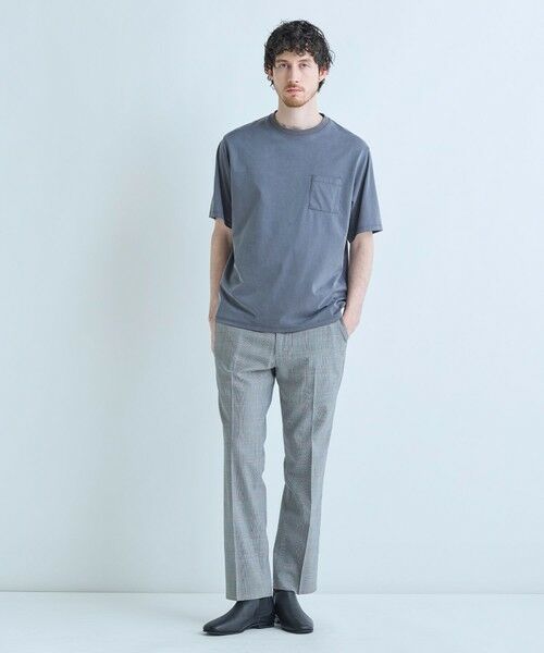 MEN'S BIGI / メンズビギ スラックス・ドレスパンツ | SMART MERINOウールトロピカル/グレンチェック パンツ＜防シワ＞＜軽量＞＜ストレッチ＞ | 詳細23