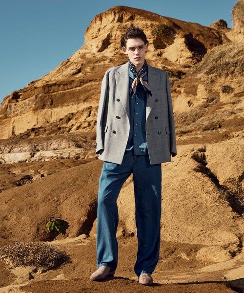 MEN'S BIGI / メンズビギ その他パンツ | テンセルダンガリーパンツ | 詳細10