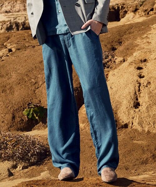 MEN'S BIGI / メンズビギ その他パンツ | テンセルダンガリーパンツ | 詳細11