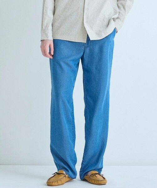 MEN'S BIGI / メンズビギ その他パンツ | テンセルダンガリーパンツ | 詳細14