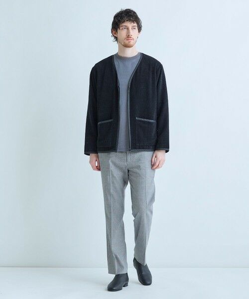 MEN'S BIGI / メンズビギ カーディガン・ボレロ | シアーメッシュスエード ジップカーディガン＜通気性＞＜ストレッチ＞ | 詳細19