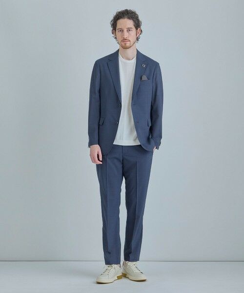 MEN'S BIGI / メンズビギ ニット・セーター | 【COLE HAAN/コール ハーン】別注 ロゴ刺繍ニット半袖Tシャツ＜持続冷感＞ | 詳細12