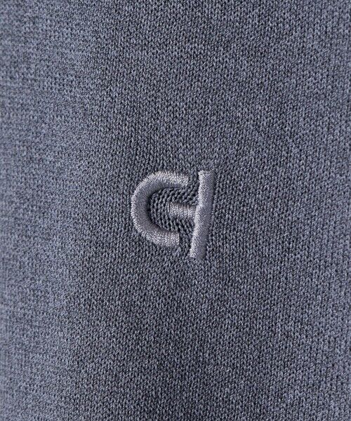 MEN'S BIGI / メンズビギ ニット・セーター | 【COLE HAAN/コール ハーン】別注 ロゴ刺繍ニット半袖Tシャツ＜持続冷感＞ | 詳細21