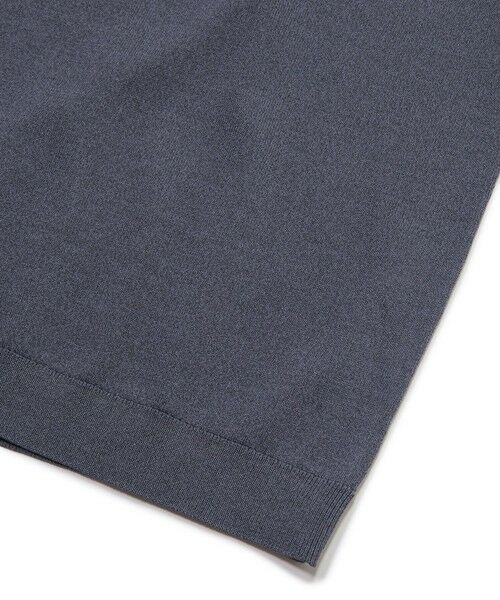 MEN'S BIGI / メンズビギ ニット・セーター | 【COLE HAAN/コール ハーン】別注 ロゴ刺繍ニット半袖Tシャツ＜持続冷感＞ | 詳細23