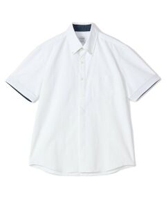 MEN'S BIGI / メンズビギ シャツ・ブラウス | 【COLE HAAN/コール ハーン】別注 綿麻オックス半袖シャツ＜吸水速乾/UVカット/遮熱/透け防止＞