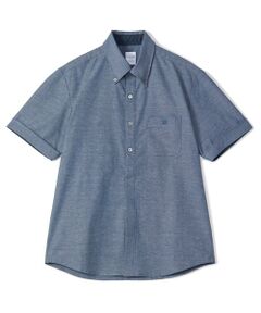 MEN'S BIGI / メンズビギ シャツ・ブラウス | 【COLE HAAN/コール ハーン】別注 綿麻オックス半袖シャツ＜吸水速乾/UVカット/遮熱/透け防止＞