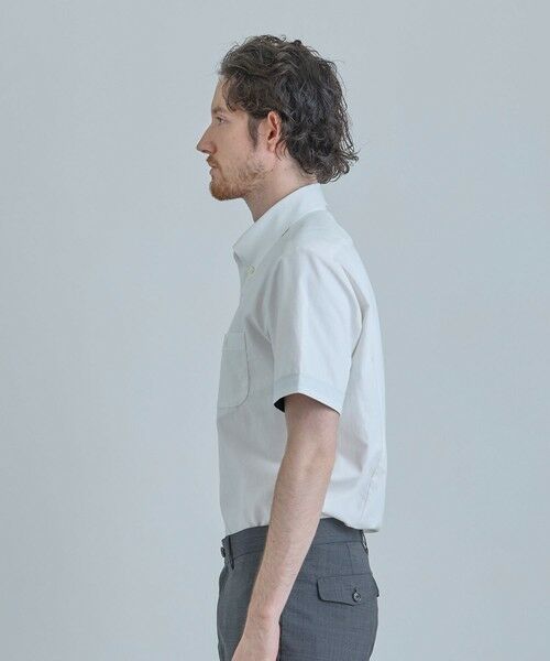 MEN'S BIGI / メンズビギ シャツ・ブラウス | 【COLE HAAN/コール ハーン】別注 綿麻オックス半袖シャツ＜吸水速乾/UVカット/遮熱/透け防止＞ | 詳細2