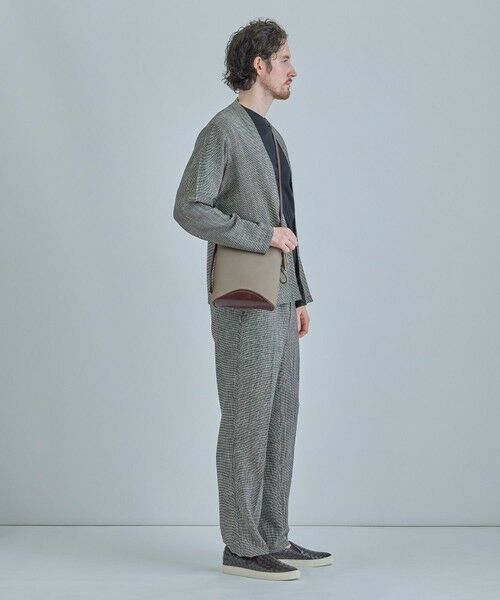 MEN'S BIGI / メンズビギ ショルダーバッグ | 【SEEKER/シーカー】別注 ソフトレザーミニショルダーバッグ | 詳細3