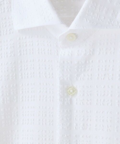 MEN'S BIGI / メンズビギ シャツ・ブラウス | ブロックサッカー カジュアルシャツ＜ストレッチ＞ | 詳細1