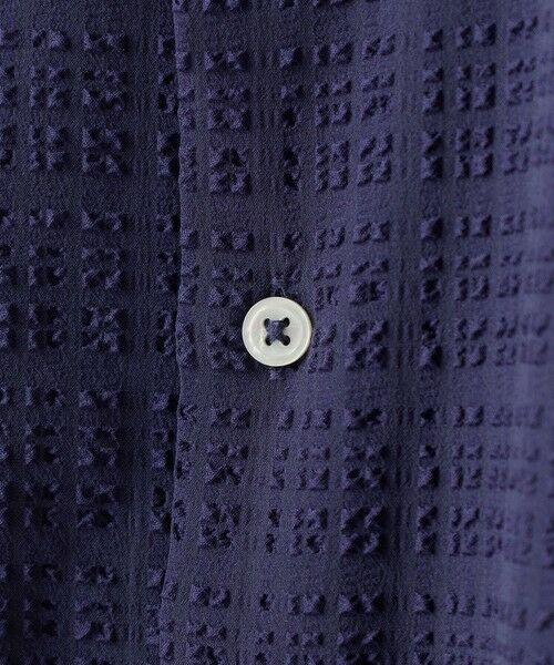 MEN'S BIGI / メンズビギ シャツ・ブラウス | ブロックサッカー カジュアルシャツ＜ストレッチ＞ | 詳細5