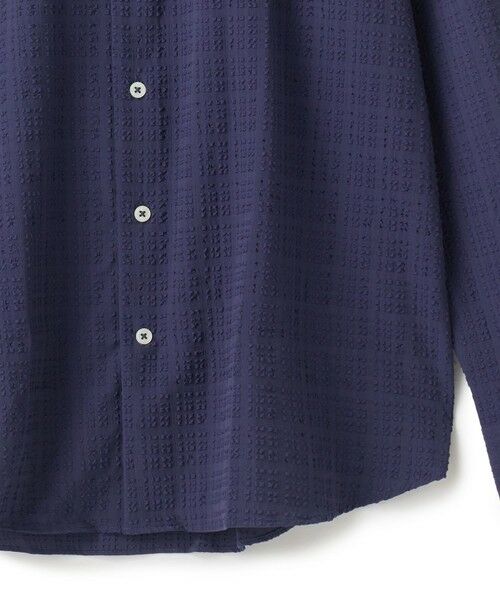 MEN'S BIGI / メンズビギ シャツ・ブラウス | ブロックサッカー カジュアルシャツ＜ストレッチ＞ | 詳細7