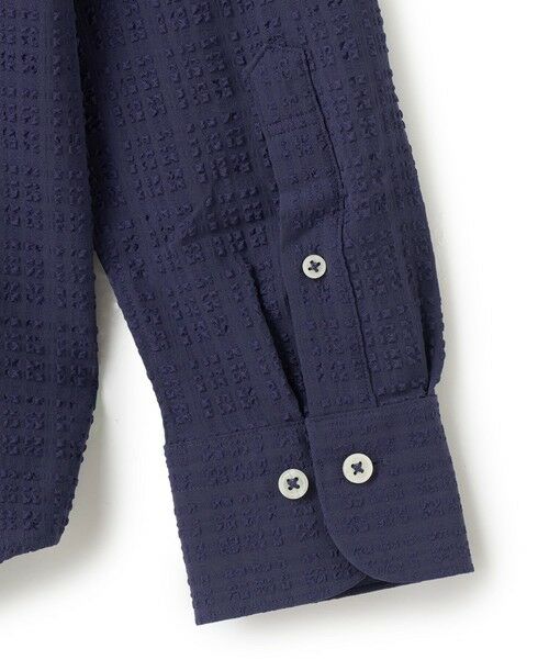 MEN'S BIGI / メンズビギ シャツ・ブラウス | ブロックサッカー カジュアルシャツ＜ストレッチ＞ | 詳細9