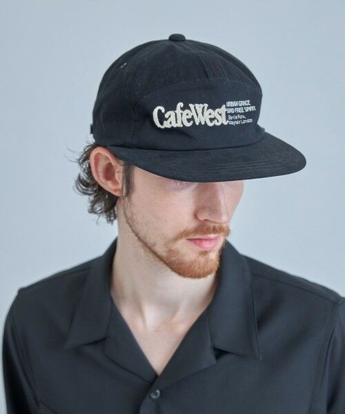MEN'S BIGI / メンズビギ キャップ | 【CAP-TAIN/キャップテイン】別注 CAFE WEST チェーンステッチキャップ | 詳細1