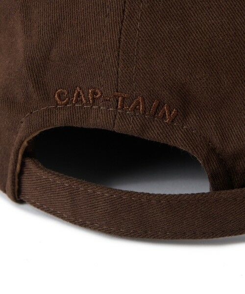 MEN'S BIGI / メンズビギ キャップ | 【CAP-TAIN/キャップテイン】別注 CAFE WEST チェーンステッチキャップ | 詳細18