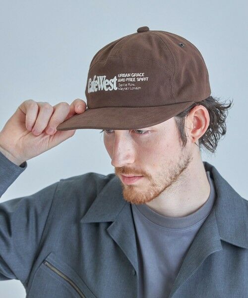 MEN'S BIGI / メンズビギ キャップ | 【CAP-TAIN/キャップテイン】別注 CAFE WEST チェーンステッチキャップ | 詳細11