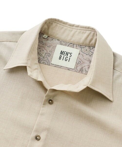 MEN'S BIGI / メンズビギ シャツ・ブラウス | トリアセリネン調ストレッチ カジュアルシャツ＜接触冷感/UVカット/ストレッチ/防シワ/EASY CARE＞ | 詳細6