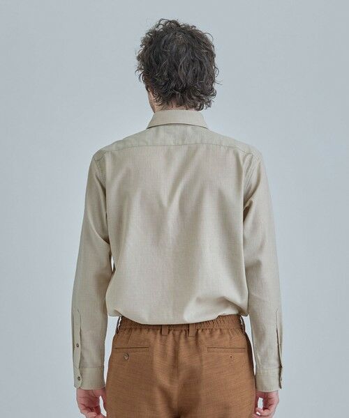 MEN'S BIGI / メンズビギ シャツ・ブラウス | トリアセリネン調ストレッチ カジュアルシャツ＜接触冷感/UVカット/ストレッチ/防シワ/EASY CARE＞ | 詳細3