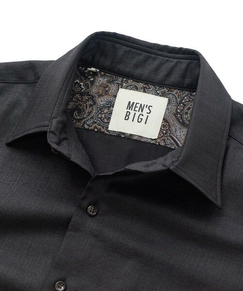MEN'S BIGI / メンズビギ シャツ・ブラウス | トリアセリネン調ストレッチ カジュアルシャツ＜接触冷感/UVカット/ストレッチ/防シワ/EASY CARE＞ | 詳細15