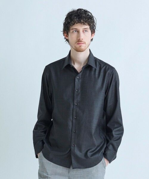 MEN'S BIGI / メンズビギ シャツ・ブラウス | トリアセリネン調ストレッチ カジュアルシャツ＜接触冷感/UVカット/ストレッチ/防シワ/EASY CARE＞ | 詳細11
