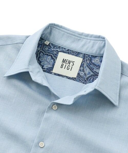 MEN'S BIGI / メンズビギ シャツ・ブラウス | トリアセリネン調ストレッチ カジュアルシャツ＜接触冷感/UVカット/ストレッチ/防シワ/EASY CARE＞ | 詳細21