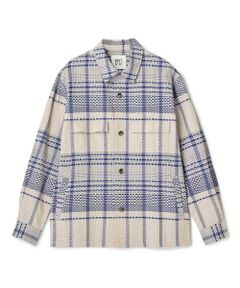 MEN'S BIGI / メンズビギ シャツ・ブラウス | ドビーチェックCPOシャツ