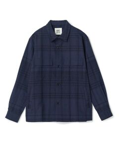 MEN'S BIGI / メンズビギ シャツ・ブラウス | ドビーチェックCPOシャツ