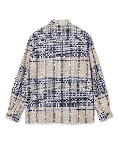 MEN'S BIGI / メンズビギ シャツ・ブラウス | ドビーチェックCPOシャツ | 詳細7