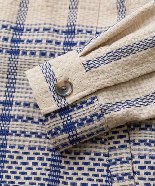MEN'S BIGI / メンズビギ シャツ・ブラウス | ドビーチェックCPOシャツ | 詳細12
