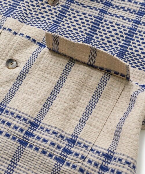 MEN'S BIGI / メンズビギ シャツ・ブラウス | ドビーチェックCPOシャツ | 詳細13