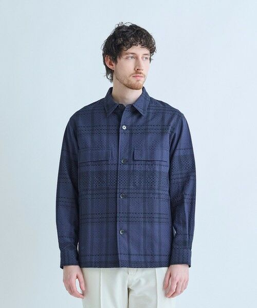 MEN'S BIGI / メンズビギ シャツ・ブラウス | ドビーチェックCPOシャツ | 詳細17