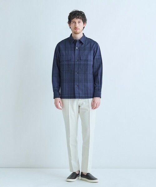 MEN'S BIGI / メンズビギ シャツ・ブラウス | ドビーチェックCPOシャツ | 詳細18