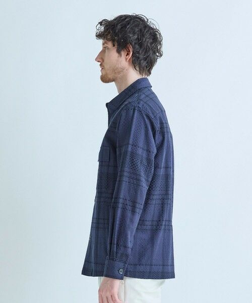 MEN'S BIGI / メンズビギ シャツ・ブラウス | ドビーチェックCPOシャツ | 詳細20