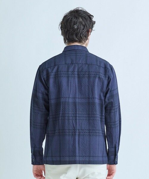 MEN'S BIGI / メンズビギ シャツ・ブラウス | ドビーチェックCPOシャツ | 詳細21