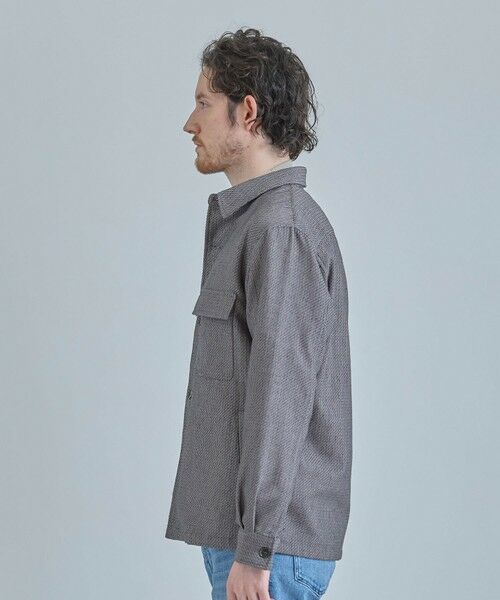 MEN'S BIGI / メンズビギ シャツ・ブラウス | ドビーミックスメランジ CPOシャツ | 詳細1