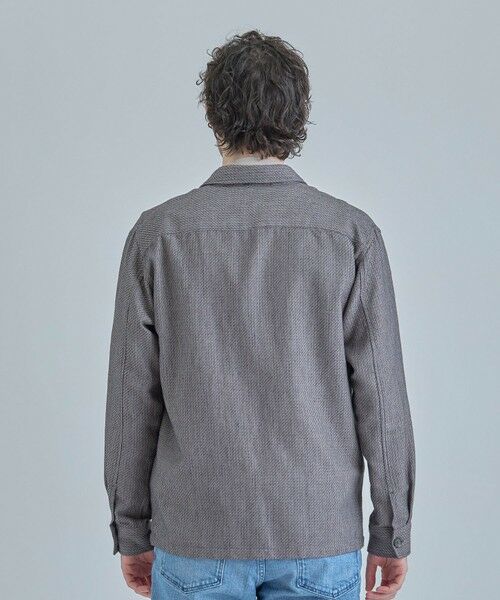 MEN'S BIGI / メンズビギ シャツ・ブラウス | ドビーミックスメランジ CPOシャツ | 詳細4
