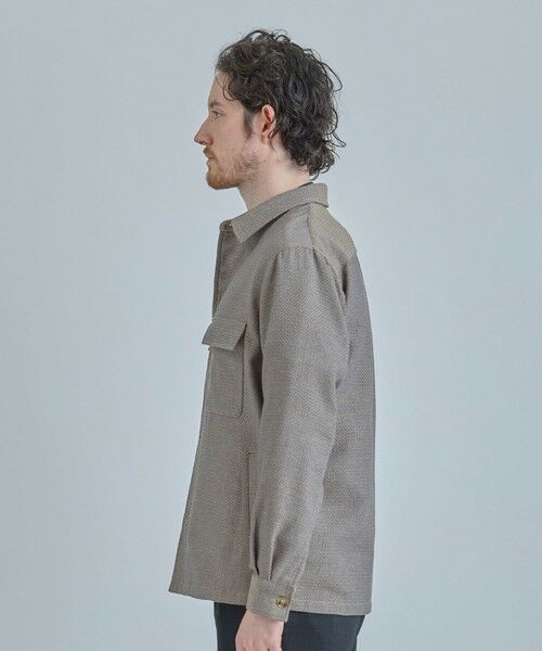 MEN'S BIGI / メンズビギ シャツ・ブラウス | ドビーミックスメランジ CPOシャツ | 詳細9