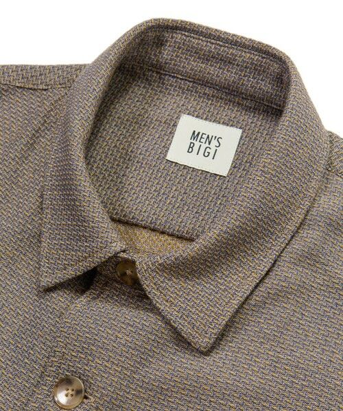 MEN'S BIGI / メンズビギ シャツ・ブラウス | ドビーミックスメランジ CPOシャツ | 詳細10