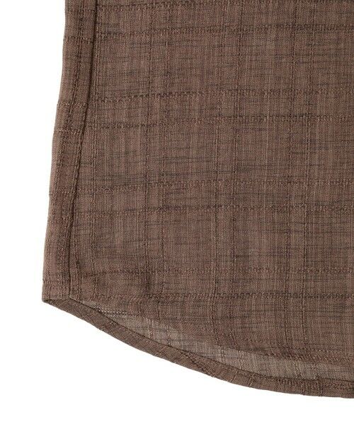 MEN'S BIGI / メンズビギ シャツ・ブラウス | ドビージャガードチェックシャツ | 詳細5