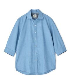 MEN'S BIGI / メンズビギ シャツ・ブラウス | トリアセ麻調 7分袖シャツ＜接触冷感/UVカット/イージーケア＞