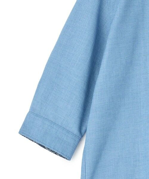 MEN'S BIGI / メンズビギ シャツ・ブラウス | トリアセ麻調 7分袖シャツ＜接触冷感/UVカット/イージーケア＞ | 詳細21