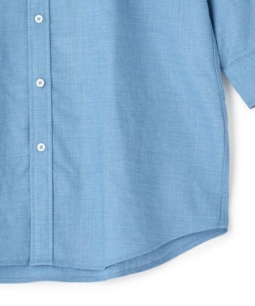 MEN'S BIGI / メンズビギ シャツ・ブラウス | トリアセ麻調 7分袖シャツ＜接触冷感/UVカット/イージーケア＞ | 詳細23