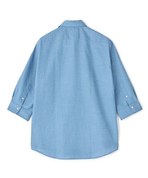 MEN'S BIGI / メンズビギ シャツ・ブラウス | トリアセ麻調 7分袖シャツ＜接触冷感/UVカット/イージーケア＞ | 詳細24