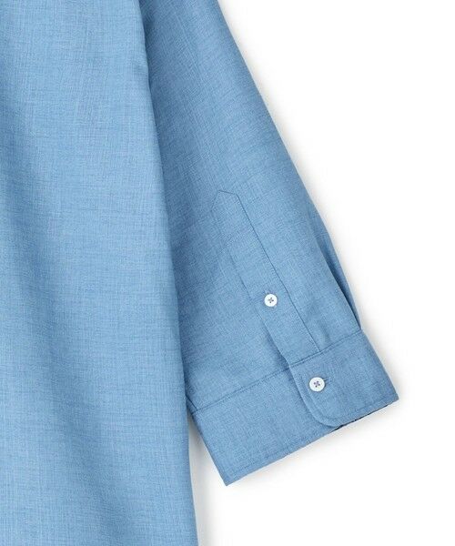 MEN'S BIGI / メンズビギ シャツ・ブラウス | トリアセ麻調 7分袖シャツ＜接触冷感/UVカット/イージーケア＞ | 詳細25