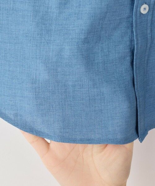 MEN'S BIGI / メンズビギ シャツ・ブラウス | トリアセ麻調 7分袖シャツ＜接触冷感/UVカット/イージーケア＞ | 詳細26