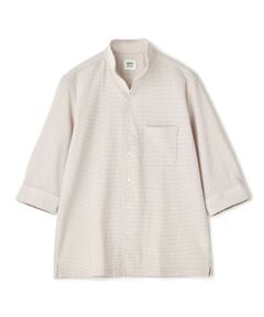 MEN'S BIGI / メンズビギ シャツ・ブラウス | ストレッチサッカー七分袖シャツ＜ストレッチ/通気性＞
