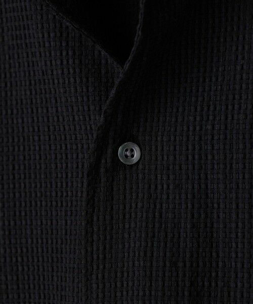 MEN'S BIGI / メンズビギ シャツ・ブラウス | ストレッチサッカー七分袖シャツ＜ストレッチ/通気性＞ | 詳細4