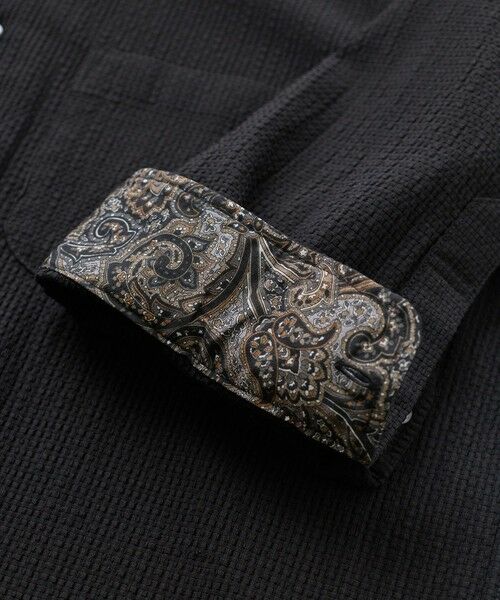 MEN'S BIGI / メンズビギ シャツ・ブラウス | ストレッチサッカー七分袖シャツ＜ストレッチ/通気性＞ | 詳細5