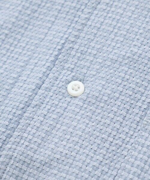 MEN'S BIGI / メンズビギ シャツ・ブラウス | ストレッチサッカー七分袖シャツ＜ストレッチ/通気性＞ | 詳細13