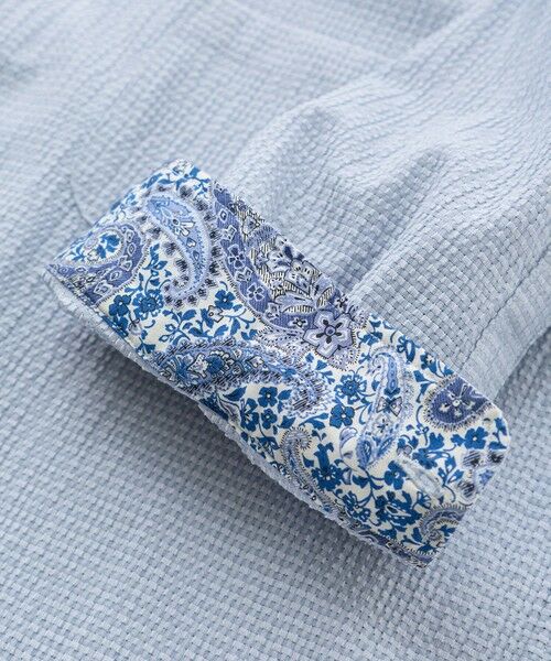 MEN'S BIGI / メンズビギ シャツ・ブラウス | ストレッチサッカー七分袖シャツ＜ストレッチ/通気性＞ | 詳細14